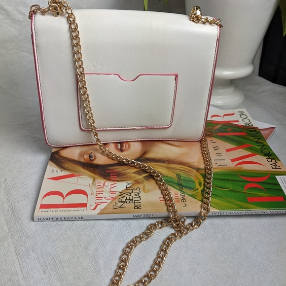 🆕👙Sweet Lady Luxury Handbag PU Leather White 🤍 - Picture 4 of 6